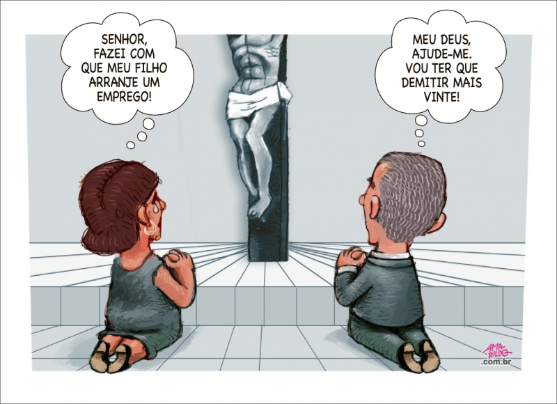 Charge Do Amarildo 14 05 17 A Gazeta