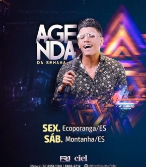 O cantor pernambucano chegou a divulgar o evento em sua agenda, nas redes sociais